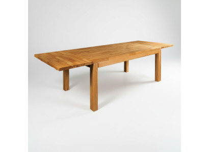 Esstisch ausziehbarer Tisch Holztisch handgefertigte Massivholz Neu 180x200cm