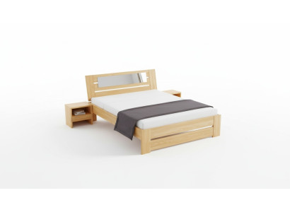 Holzbett Echtes Holz Betten Schlafzimmer Hotel 180x200 Stil Massive Möbel