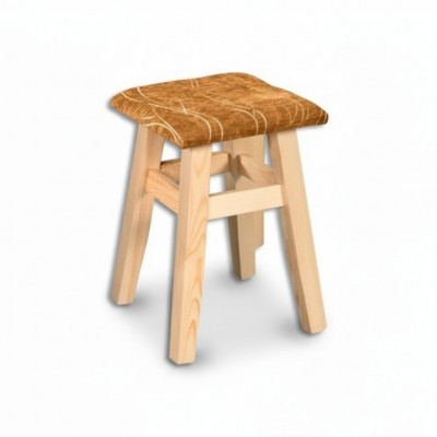 Hocker Holzhocker Schemel Holzschemel Massive Kiefer NEU Handarbeit Echtes Holz