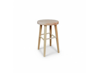 Sitzhocker Hocker hoch Holzhocker Massivholz Rund Sitzhocker Fußhocker Stühle