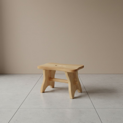 Hocker Gartenhocker Beistelltisch Gartenmöbel Holzhocker Massive Buche Fußhocker