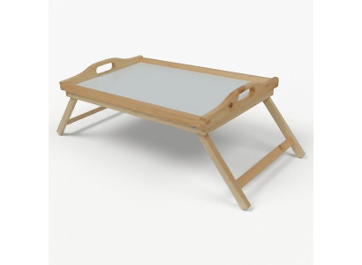 Frühstückstisch Holz Laptop Tisch Echtes Holz Beistelltisch Echtholz Tablett