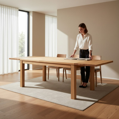Esstisch Massiv Tisch Echt Holz Tische Esszimmer Massivem 120x80cm Küche Eiche