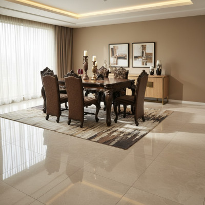 Klassischer Tisch Esstisch Holz Esszimmer Garnitur 8x Stuhl Set Stühle