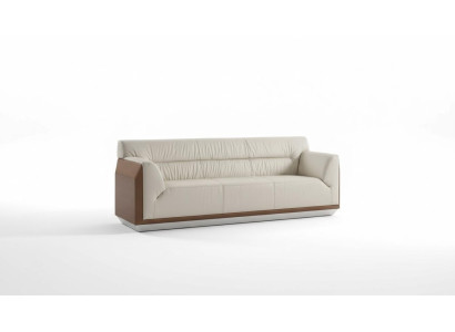 Sofa Sofas Couch Polster Garnitur Moderne Couchen Leder Sitz 3 Sitzer