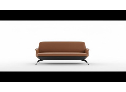 Sofa 3 Sitzer Leder Sofas Couch Polster Garnitur Sofagarnitur Moderne