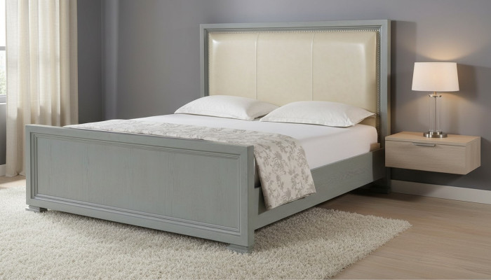 Bett Polster Design Luxus Hotel Betten Ehe 180-200cm Schlaf Zimmer Doppel Leder