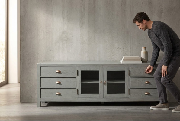 Sideboard RTV Kommode Schrank Möbel Lowboard Holz Kommoden Designer