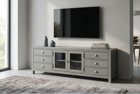 Sideboard RTV Kommode Schrank Möbel Lowboard Holz Kommoden Designer