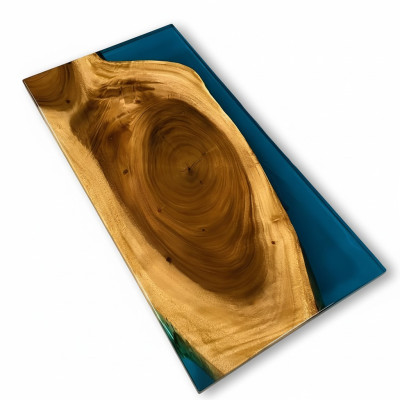 Couchtisch River Table Epoxidharz Massiv Tische 121x61 Flusstisch Echtes