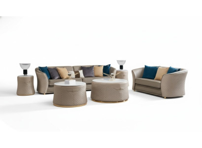 Sofa 4 Sitzer Big Couch Sofas Couchen Wohnzimmer Design Viersitzer