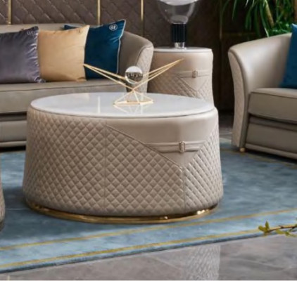 Runder Design Couchtisch Moderne Beistell Tische Runde Sofa Tisch Luxus