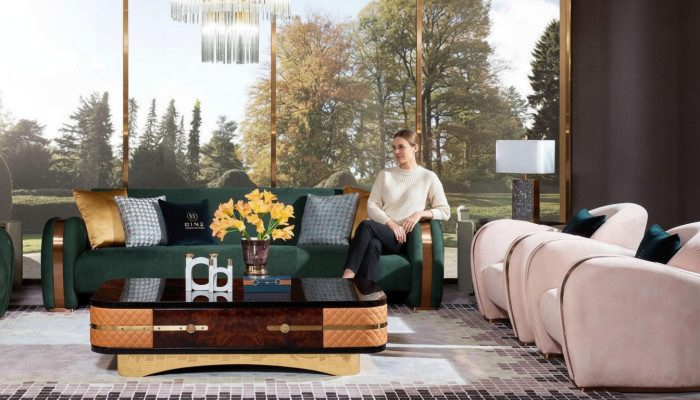 Sofa 4 Sitzer Sofa Polster Textil Sofas Design Luxus Stoffsofas Viersitzer big