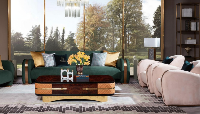 Sofa 4 Sitzer Sofa Polster Textil Sofas Design Luxus Stoffsofas Viersitzer big
