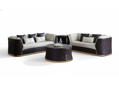 Couch Tisch Kaffee Beistell Design Dekorative Modern Rund Wohnzimmer Runde