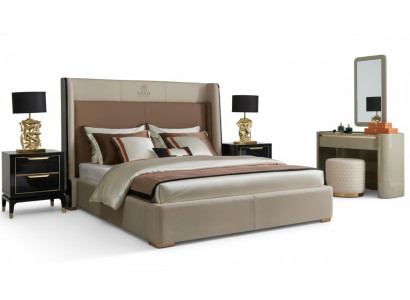 Luxus Hotel Betten Doppel Bett Design Holz Modern Bett 180x200 Schlafzimmer Ehe