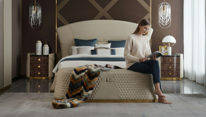 Nachttisch Nachtkonsole Design Tisch Beistelltisch Schlafzimmer Nachttische