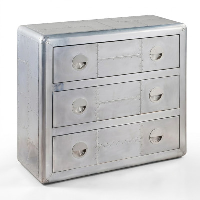 Kommode Design Möbel Vintage Retro Schrank Schubladenregal Flugzeug