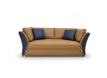 Sofa Dreisitzer Couch Polster Design Sitz Sofas Deko Zimmer Möbel Moderne