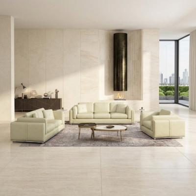 Modern Dreisitzer Sofa 3 Sitzer Couchen (ohne 2+1Sitzer) Polster Sofas Echtleder