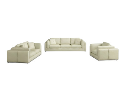 Modern Dreisitzer Sofa 3 Sitzer Couchen (ohne 2+1Sitzer) Polster Sofas Echtleder