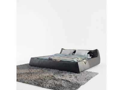 Doppelbett Design de Luxe Luxur Polsterbett Designbett Leder Betten Für