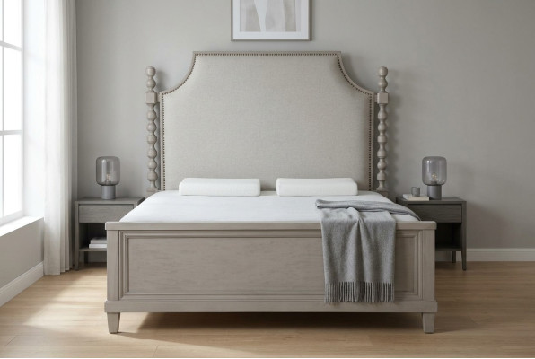 Bett Design Luxus Doppel Hotel Betten Schlaf Zimmer Holz Neu Landhaus Barock Neu