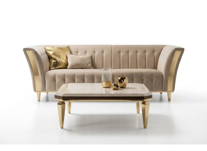 Edler Design Couchtisch Beistelltisch Wohnzimmer Tisch Holz Tische arredoclassic