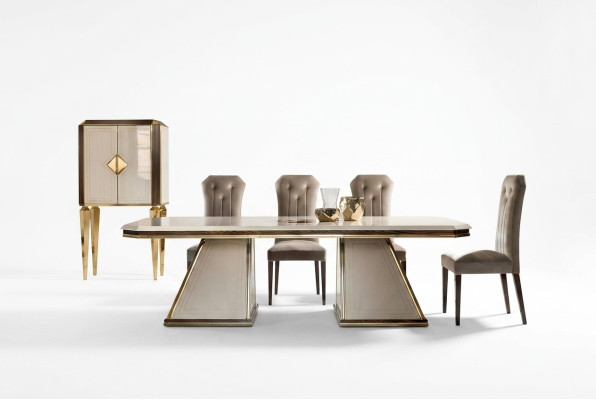 Esstisch Tisch Designer Möbel Italienische Stil Einrichtung Esszimmer Tische neu