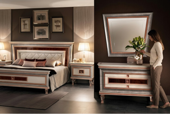 Design Kommode Schlafzimmer Schrank Kommoden Sideboard Möbel arredoclassic Holz