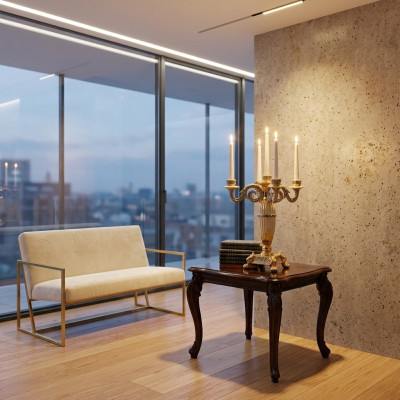Edler Design Couchtisch Wohnzimmer Beistelltisch Klassischer Tisch Holz Tische