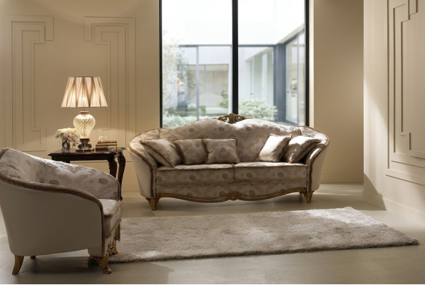 Sofagarnitur 3+1 Sitzer Klassischer Wohnlandschaft Couchen Sofas Polster Sofa