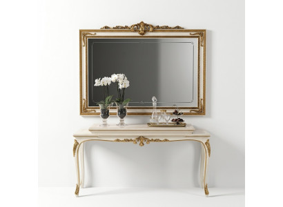 Wandspiegel Holz Rahmen Goldener Spiegel Hängespiegel Wandspiegel Wohnzimmer Neu