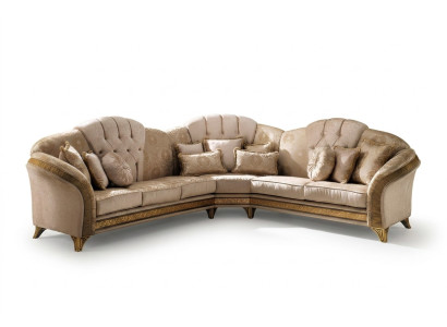 Ecksofa L-Form Sofa Wohnlandschaft Garnitur Polster Stoff Couch Design Möbel