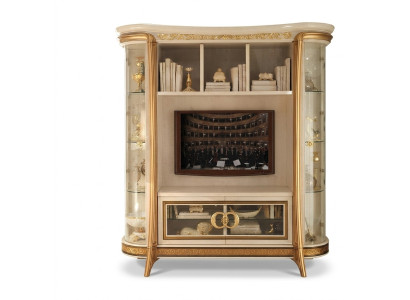 Designer Wohnzimmer Fernseh Wand Medienwand Fernsehwand Fernsehschrank Wohnwand