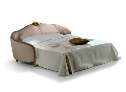 Sofa Schlafsofa Designer 3Sitzer Sofa mit Bettfunktion Couch Textil Sofa Polster