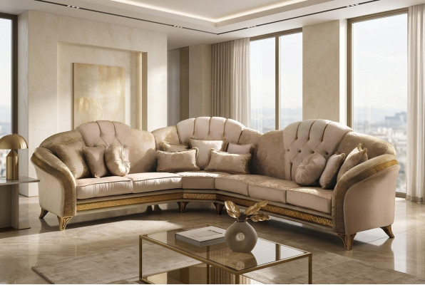 Ecksofa Sofa Couch Polster Wohnlandschaft Textil Eck Sofas Garnitur L Form Neu