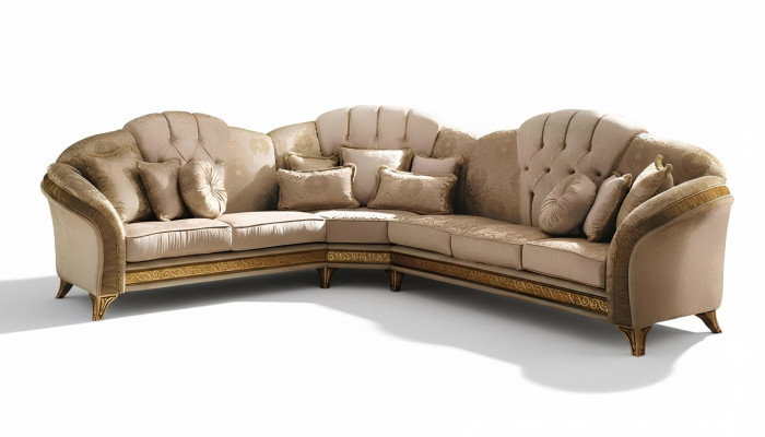 Ecksofa Sofa Couch Polster Wohnlandschaft Textil Eck Sofas Garnitur L Form Neu
