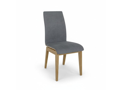 Stuhl Lehnstuhl Polster Stühle Massiv Holz Textil Holz Sessel Leder Neu Lounge