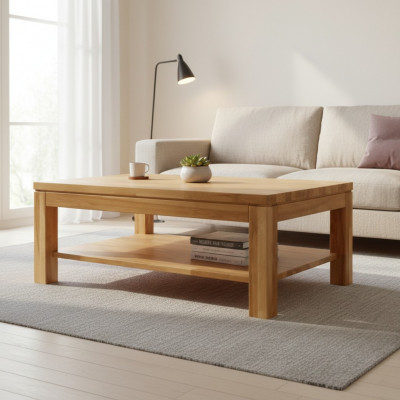 Couchtisch Holztisch Echtholz Massiv Holz Beistelltisch Tisch 120x80 Couchtische