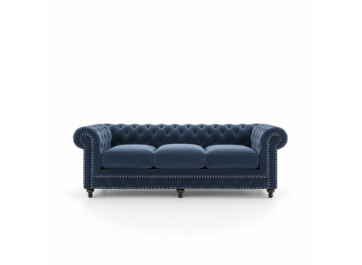 Chesterfield Sofa Couchen Polster Garnitur Couch Polster Stoff Leder