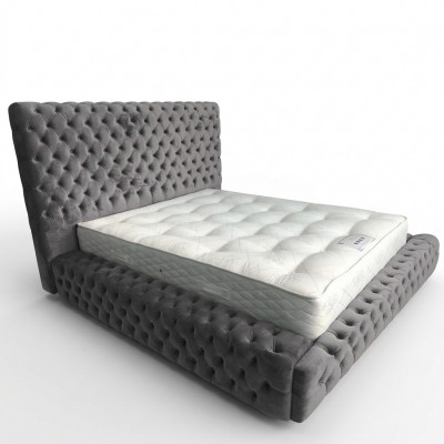 Modern Stilvolles Chesterfield Bett Schlafzimmer Betten Textil Möbel