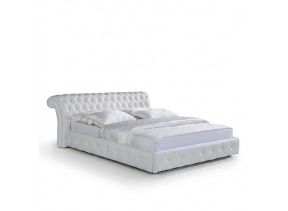 Chesterfield Designer Bett Schlafzimmer Textil Leder Polster 140/160/180/200 cm