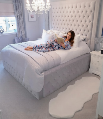 Hotel Chesterfield Luxus Bett Weißes Schlafzimmer Englische Betten