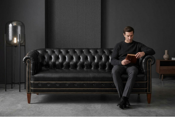 Chesterfield Sofagarnitur Sofa Couch Polster 3+2+1 Sitzer Leder Sofas