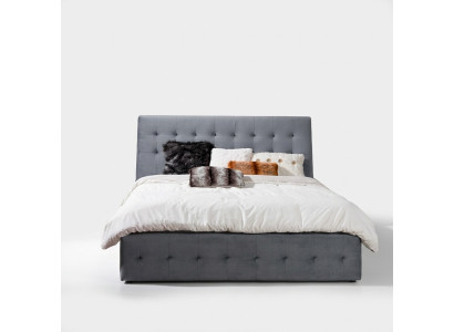 Bett Polster Design Luxus Doppel Hotel Betten Ehe Schlaf Zimmer Textil 180x200cm