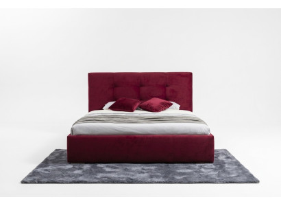 Bordaux 160x200 Bett Schlafzimmer Betten Textil Leder Hotel Luxus Polster Big
