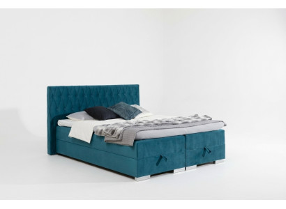 Boxspringbett inkls. Matratze Bett Doppel Betten Hotel Polster Schlafzimmer Neu