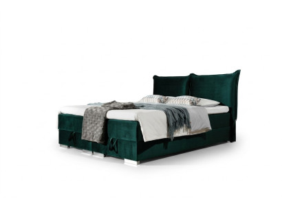 Boxspring Betten Bett Polster Kunstleder Designer Hotel Doppel Luxus Design Neu