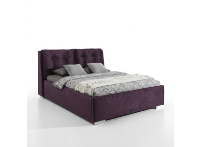 Bett Polster Design Luxus Doppel Hotel Betten 180x200cm Schlaf Zimmer Textil Neu